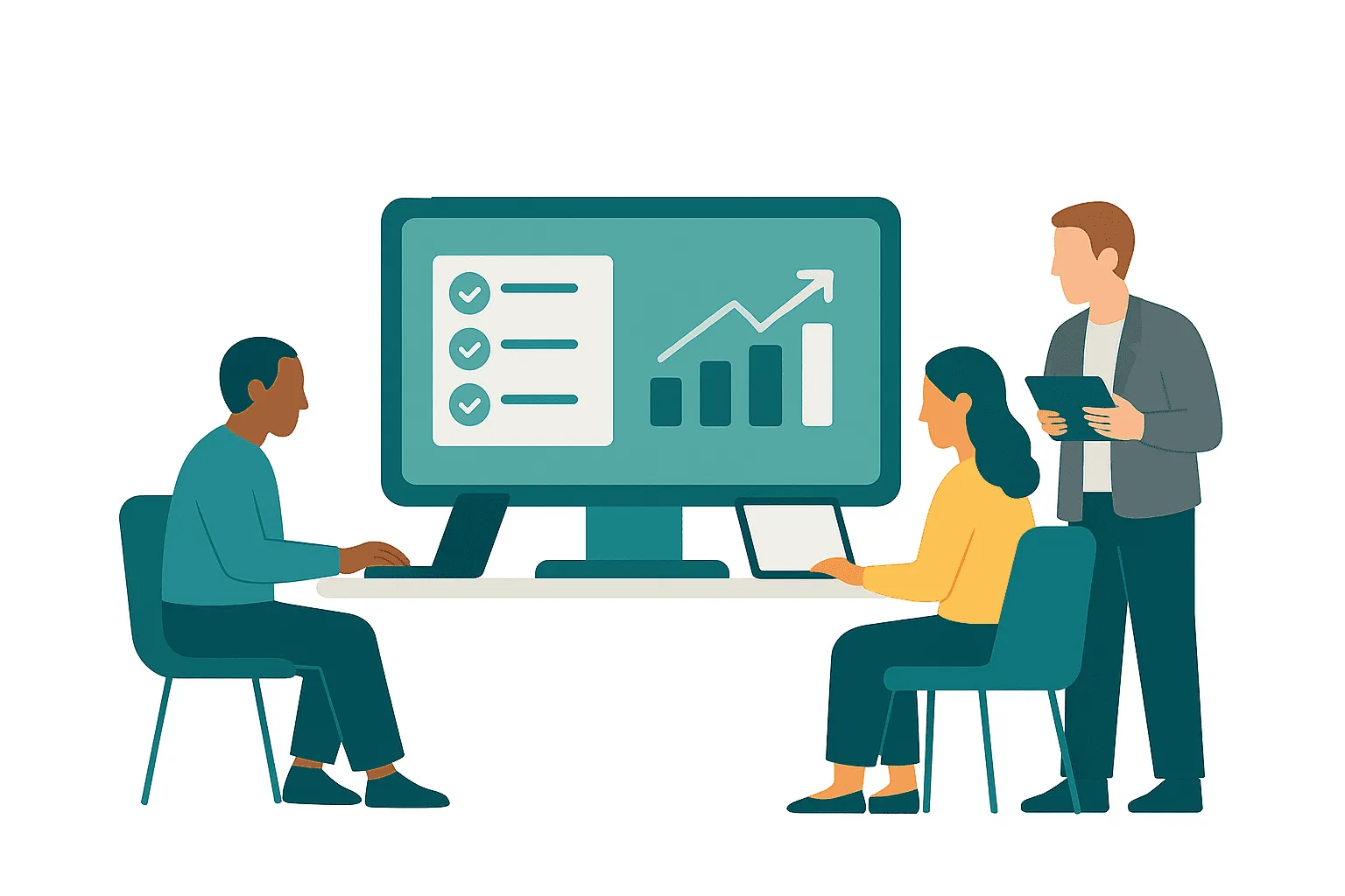 粒度を維持する管理体制とシステム活用