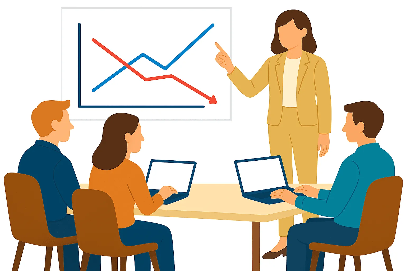 月次締めに向けてズレを共有するダッシュボードのイメージ