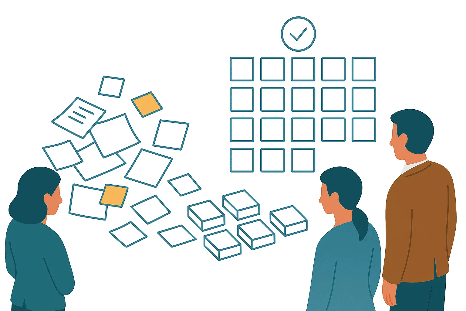 管理会計と財務会計の違い図
