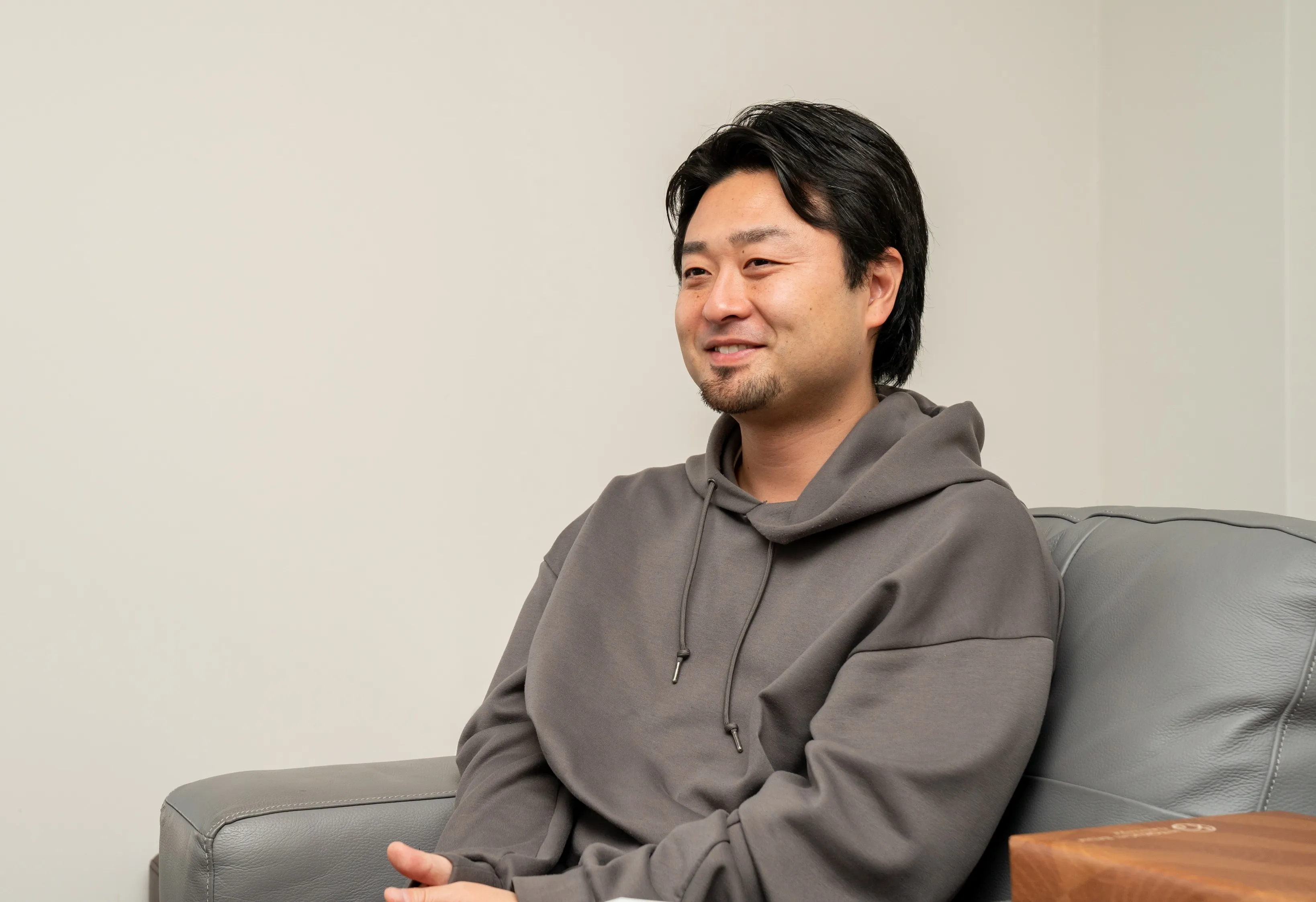 インタビュー風景