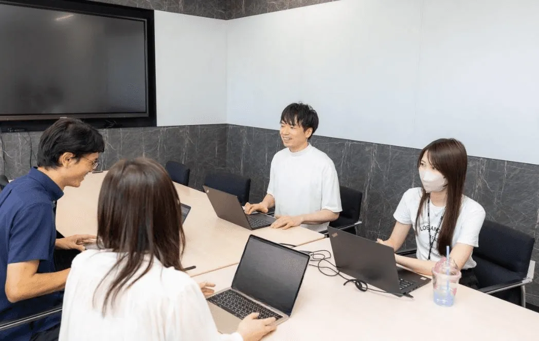 インタビュー風景